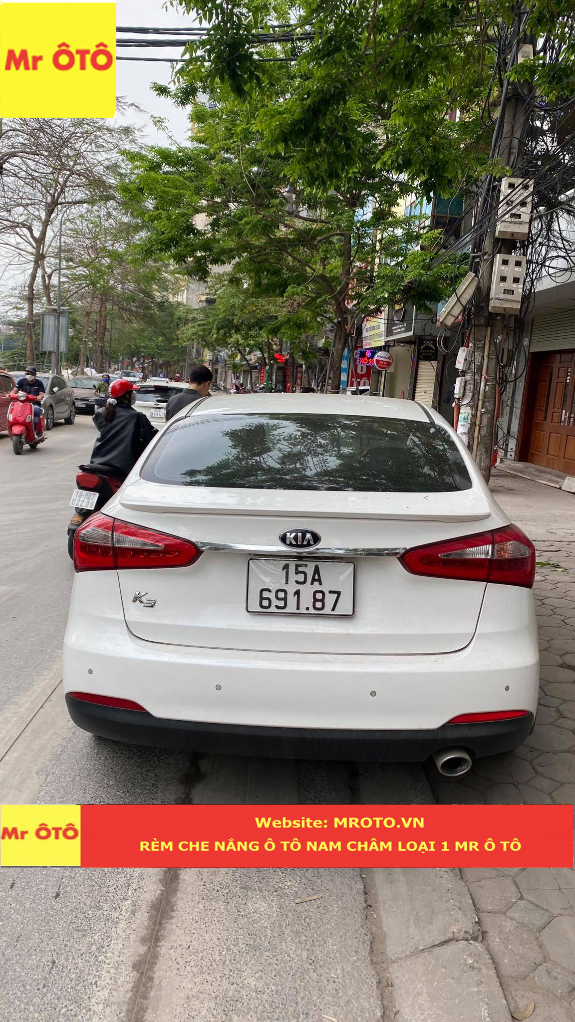 Rèm Che Nắng Xe Kia Cerato/K3 Loại 1. Cam Kết Vải Dày Dặn, Chuẩn Khít Theo Xe