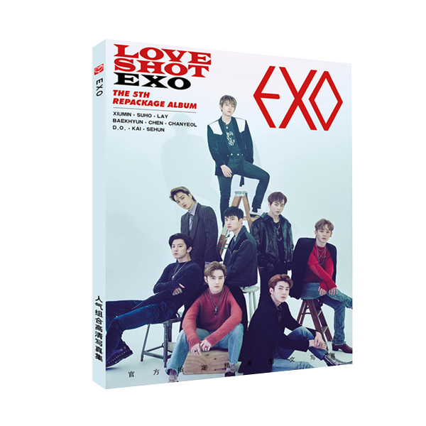 Photobook EXO love shot mẫu mới