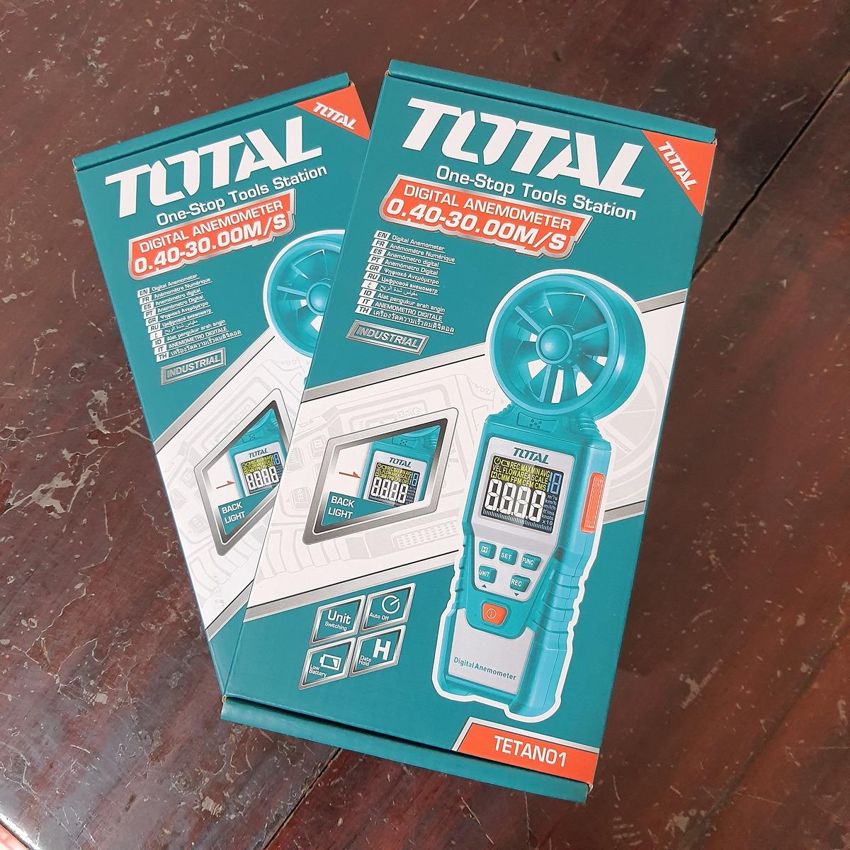 MÁY ĐO TỐC ĐỘ GIÓ KỸ THUẬT SỐ TOTAL TETAN01 - HÀNG CHÍNH HÃNG