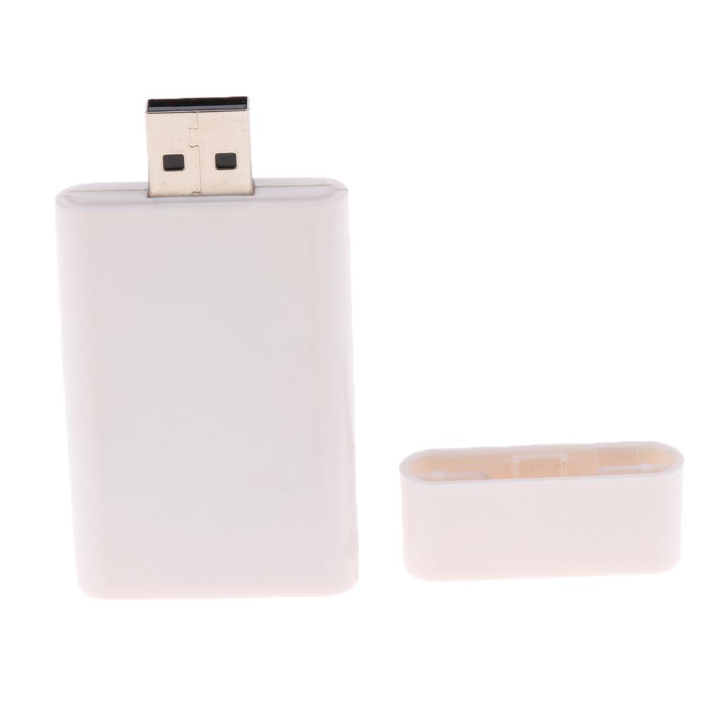 RF 2.4GHz Wireless Presenter USB Remote Control Presentation Pointer White