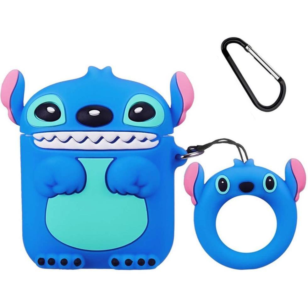 Vỏ Bảo Vệ Tai Nghe, Sillicone Dẻo Chống Bám Bẩn, Va Đập Stitch Dành Cho Airpod