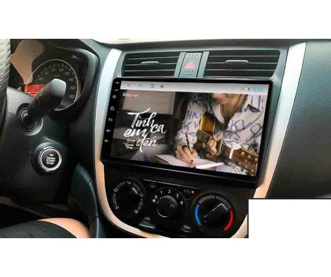 Mặt Dưỡng Lắp Màn Hình Android 9 inch Xe SUZUKI-CELERIO Kèm Giắc Nguồn Cắm Zin Theo Xe Không Phải Đấu Nối