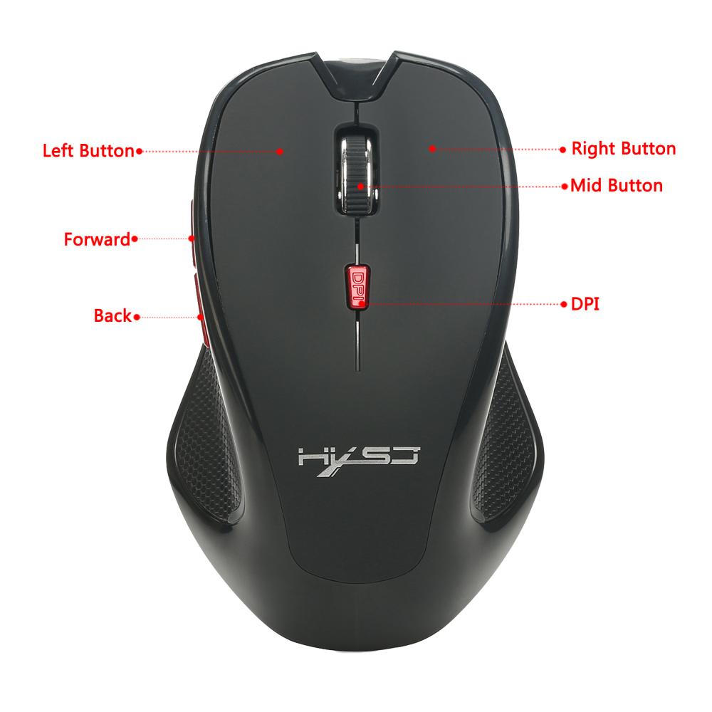 HXSJ T21 Wireless Mouse Ergonomic Vertical Mice 3.0 BT 2400 DPI 3DPI Optional for Mac Laptop PC Computer