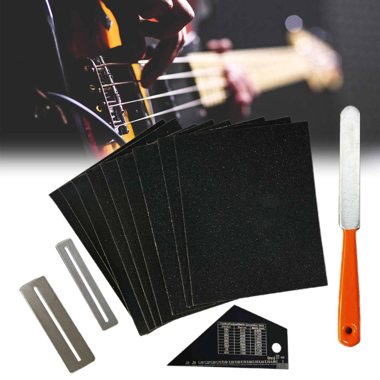 Guitar Fingerboard Luthier Tool Guitar Repairing Maintenance Tools DIY Kit