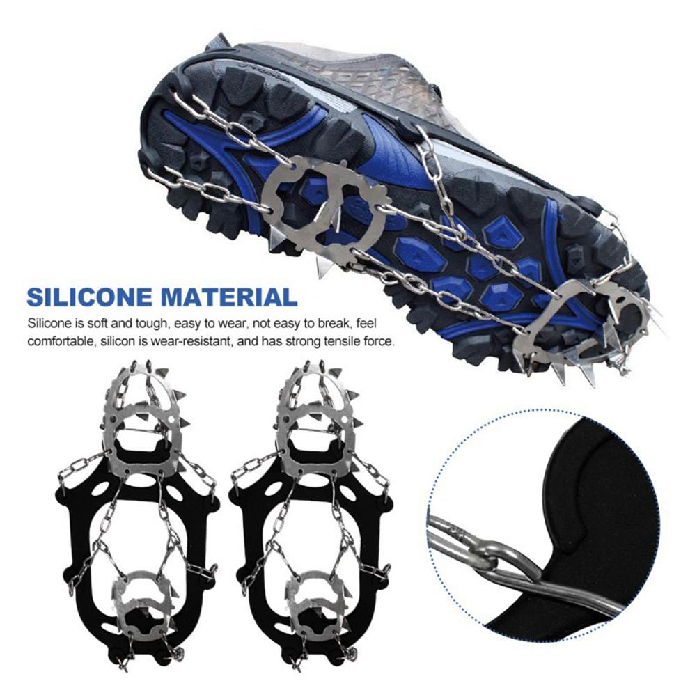 Đế Đi Tuyết Có Gai Thép Không Gỉ Chống Trượt