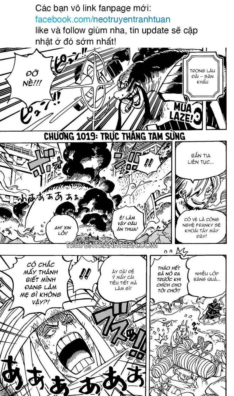 đảo hải tặc - one piece chapter 1019 3