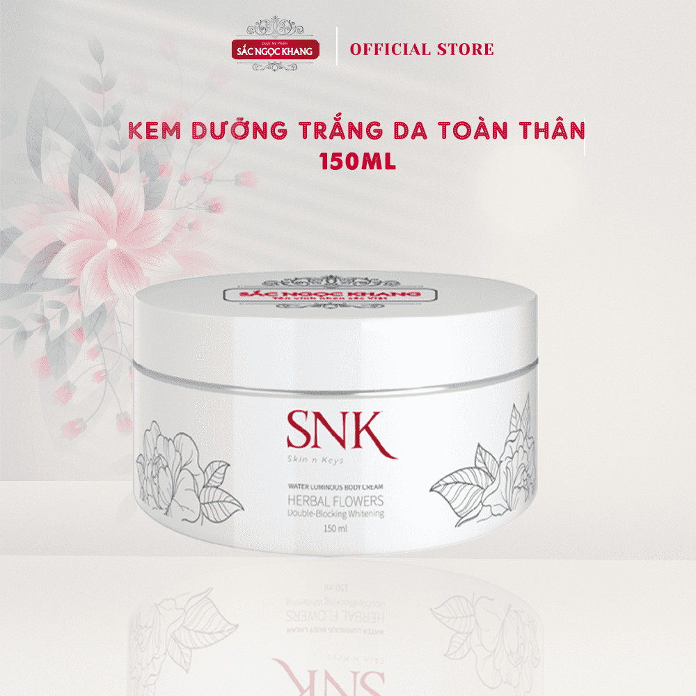 Kem dưỡng trắng cấp nước toàn thân Sắc Ngọc Khang cho làn da rạng rỡ (150ml)