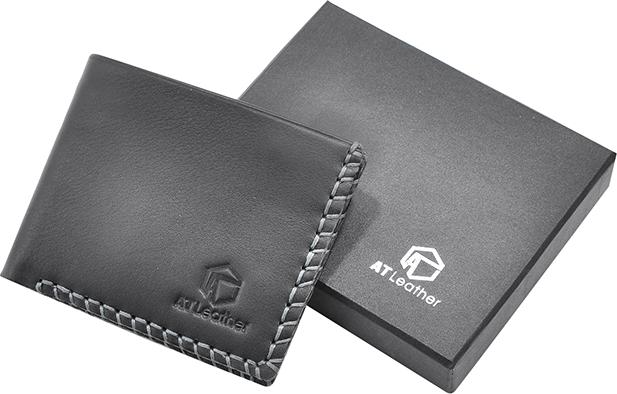Ví Da Bò Nam Viền May Thủ Công AT Leather AT105