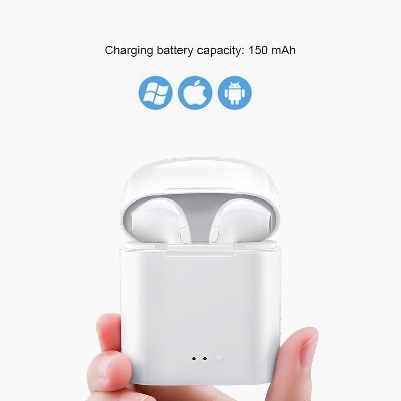 Tai nghe mini Bluetooth không dây kèm hộp sạc tiện dụng