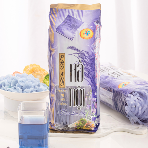 Phở khô Hoa đậu biếc 300 gr -Tiêu chuẩn xuất Nhật-Thơm ngon, tốt cho tim mạch