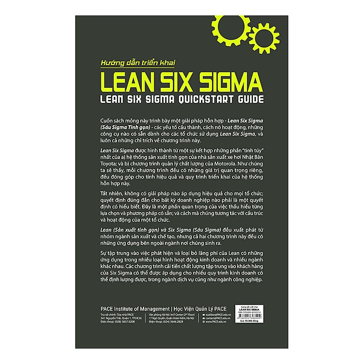 Hướng Dẫn Triển Khai Lean Six Sigma (Lean Six Sigma QuickStart Guide) - Benjamin Sweeney - Mai Chí Trung dịch - (bìa mềm)