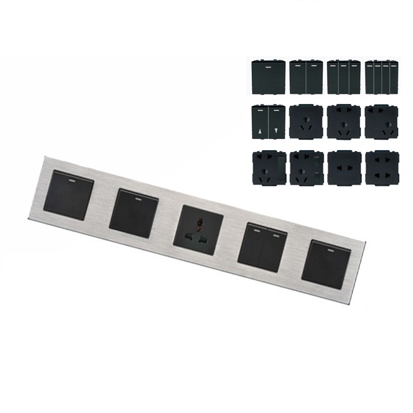 Ổ Cắm, Công Tắc Âm Tường 5 Module TK-HT5N