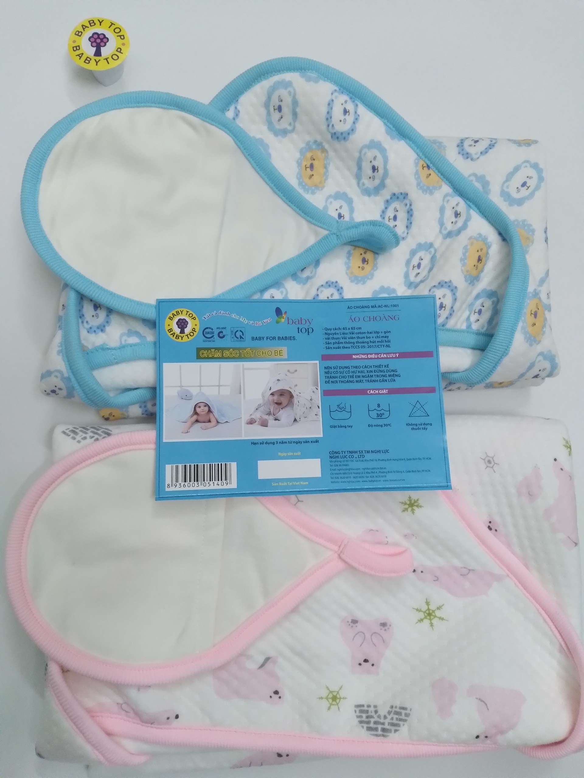 Áo choàng BabyTop ( 65x65