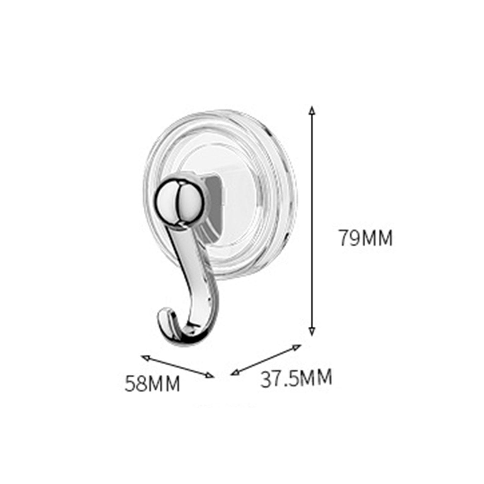 Suction Cup Hooks Suction Cup Hanger Small Easy to Instal Shower Hooks Suction Hanger Wreath Cup Hook for Glass Door Bathroom