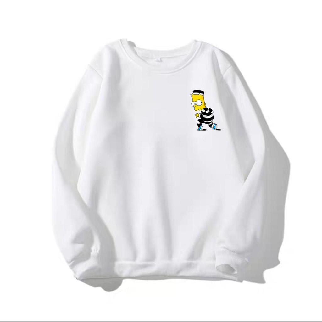 ÁO SWEATER UNISEX IN CHẤT LIỆU NỈ BÔNG SIZE TỪ 35-70kg