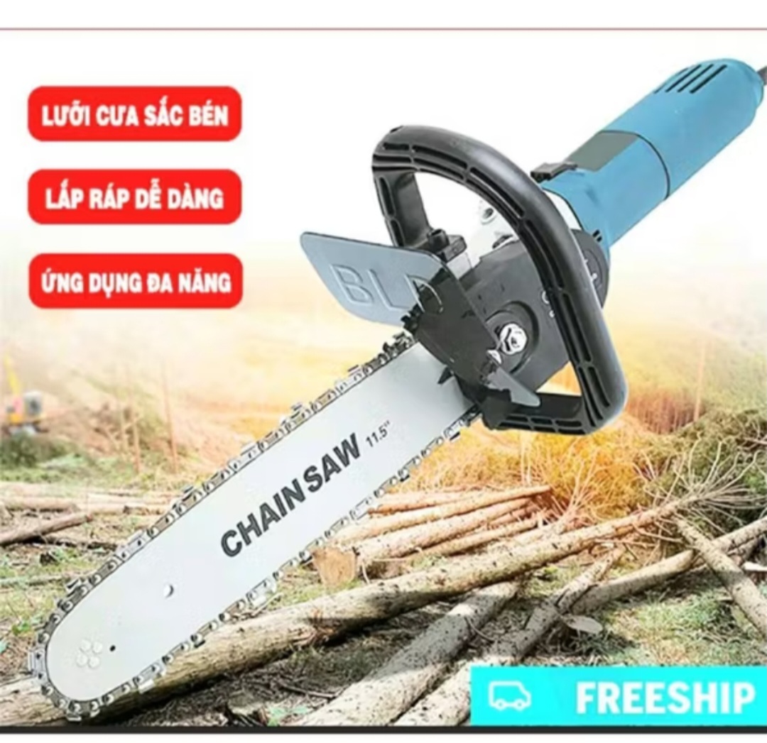BỘ LAM CƯA XÍCH LẮP MÁY MÀI MÁY CẮT THÀNH MÁY CƯA GỖ ĐA NĂNG