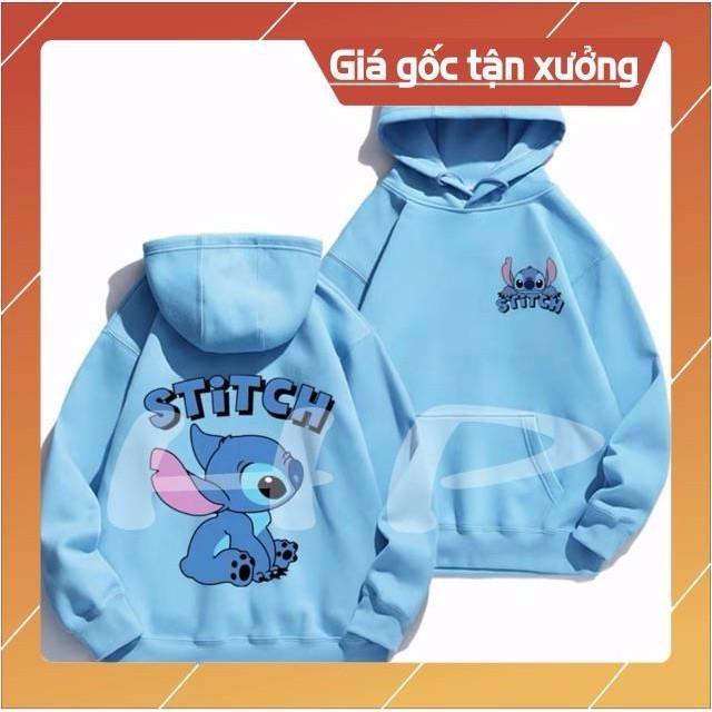 Áo hoodie Stit xanh hồng chất nỉ bông cotton 4 màu cao cấp hót 2020