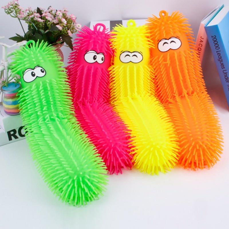 Squishy Mochi hình BẠCH TUỘC SÂU tua rua phát sáng mềm mịn dễ thương chân thực giảm stress co dãn đàn hồi ngộ nghĩnh bóp