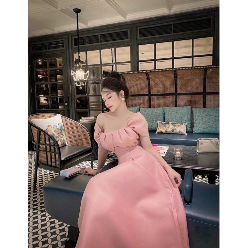 ĐẦM XOÈ XẾP LY NGỰC CỰC XINH