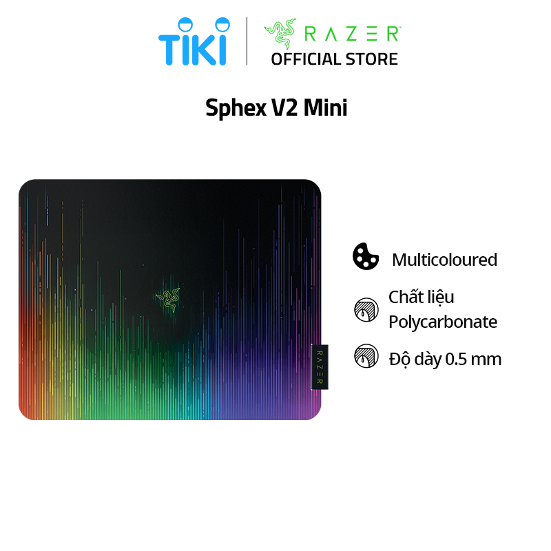 Tấm lót chuột Razer Sphex V2 Mini - Hàng Chính Hãng