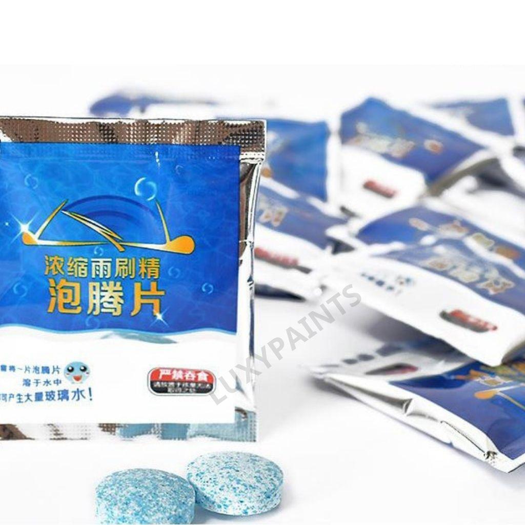 Viên Sủi Rửa Kính Xe Ô Tô, Viên Sủi Rửa Kính Xe Hơi Tiện Dụng