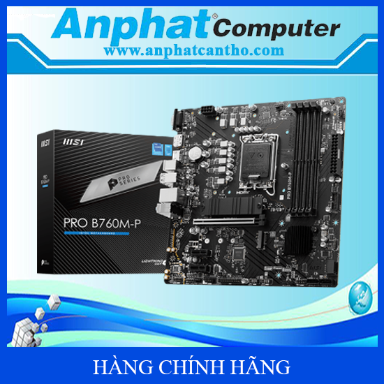 Bo mạch chủ Main PRO B760M-P Socket LGA 1700 - Hàng Chính Hãng