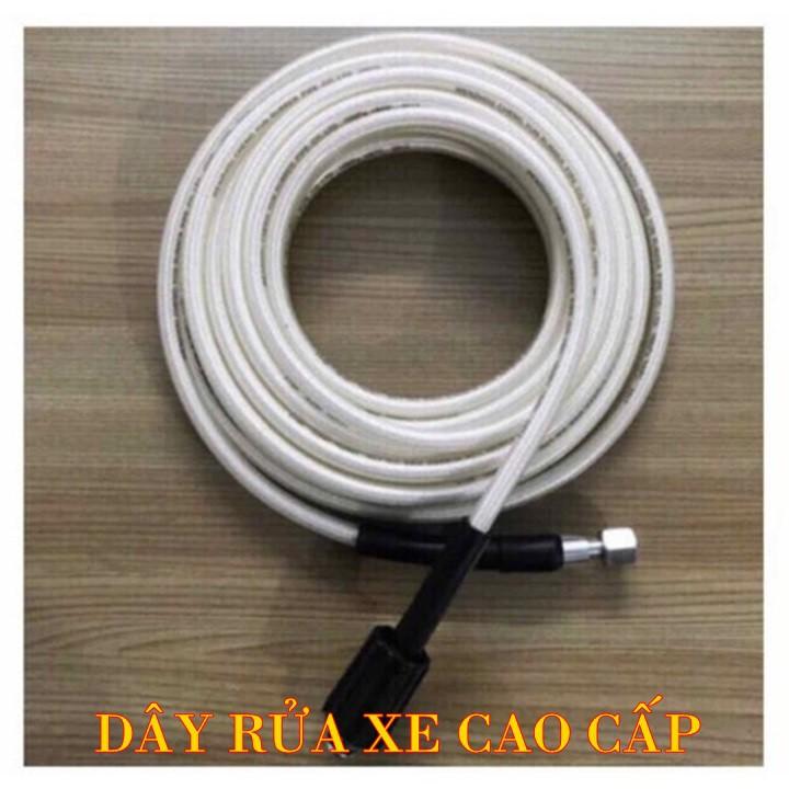 Dây rửa xe cao áp cho máy xịt rửa áp lực 12m - Ren trong thuận tiện