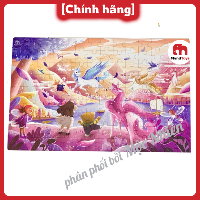 Đồ Chơi Xếp Hình Myndtoys Fantasy Puzzle - Unicorn Dance Dành Cho Bé Gái