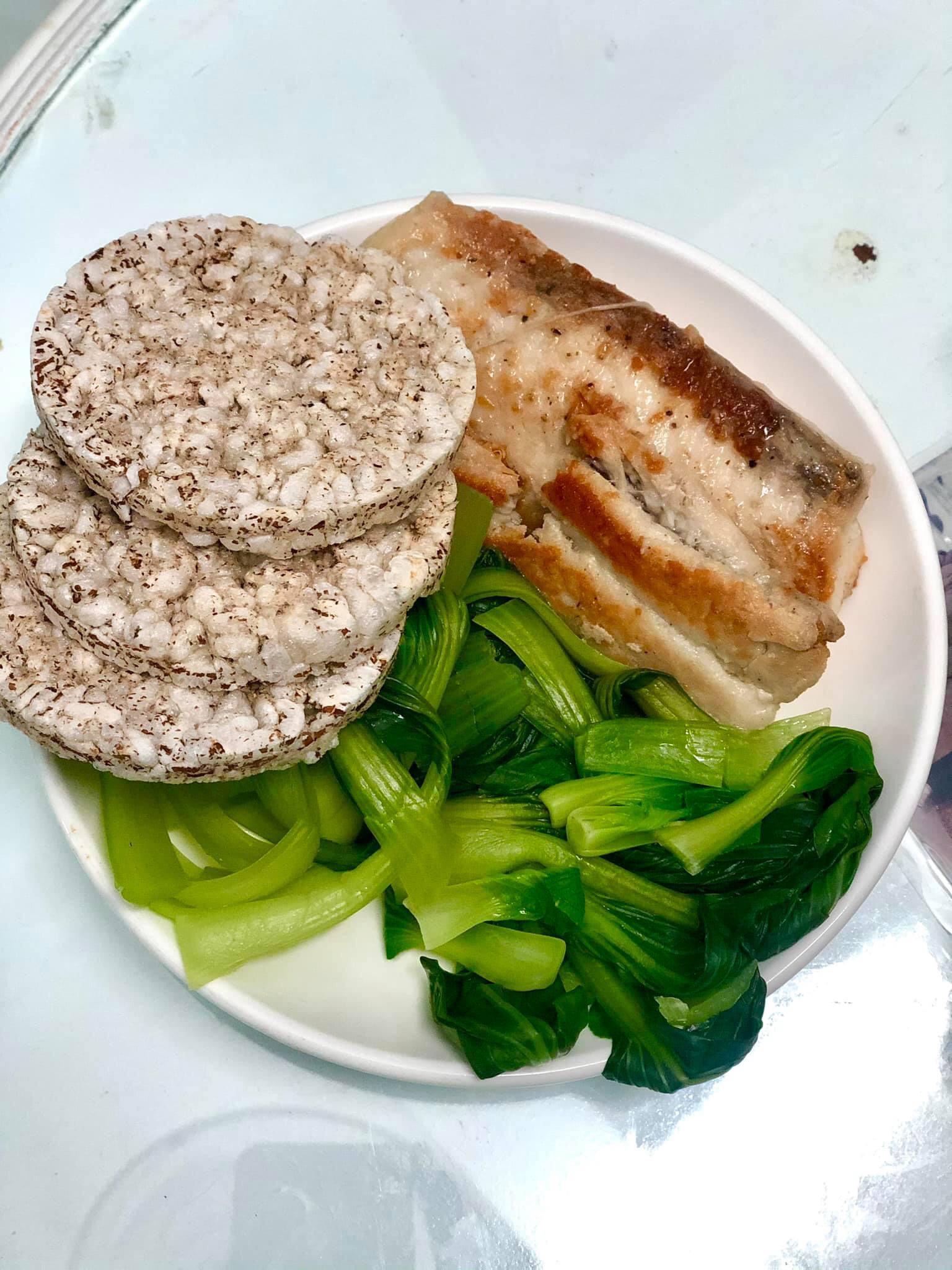 Bánh gạo lứt nguyên hạt - túi 500g  - ăn kiêng, healthy, giảm cân, tiểu đường