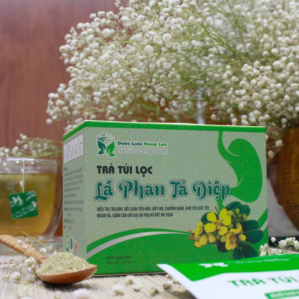 Trà Túi Lọc Lá Phan Tả Diệp 60g Dược Liệu Hồng Lan