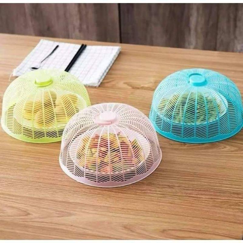 Lồng bàn nhựa mini hình tròn 25cm đa năng