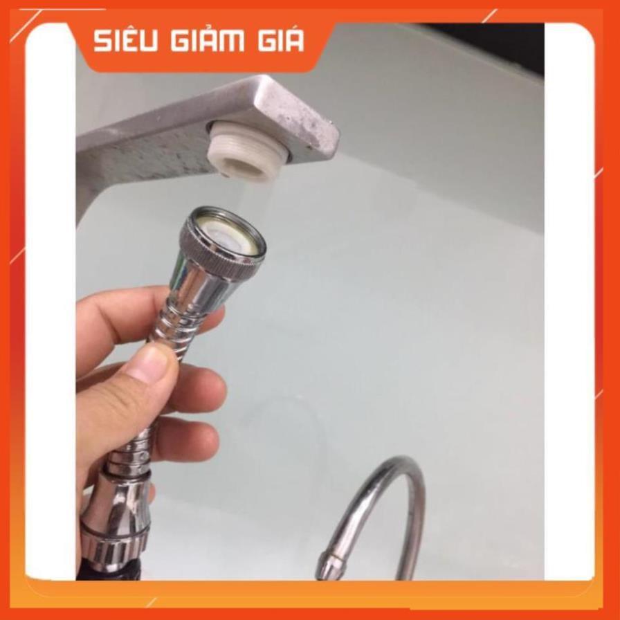 VÒI NƯỚC RỬA BÁT INOX TĂNG ÁP XOAY 360 ĐỘ - Tặng LAU BẾP ĐA NĂNG! 206797