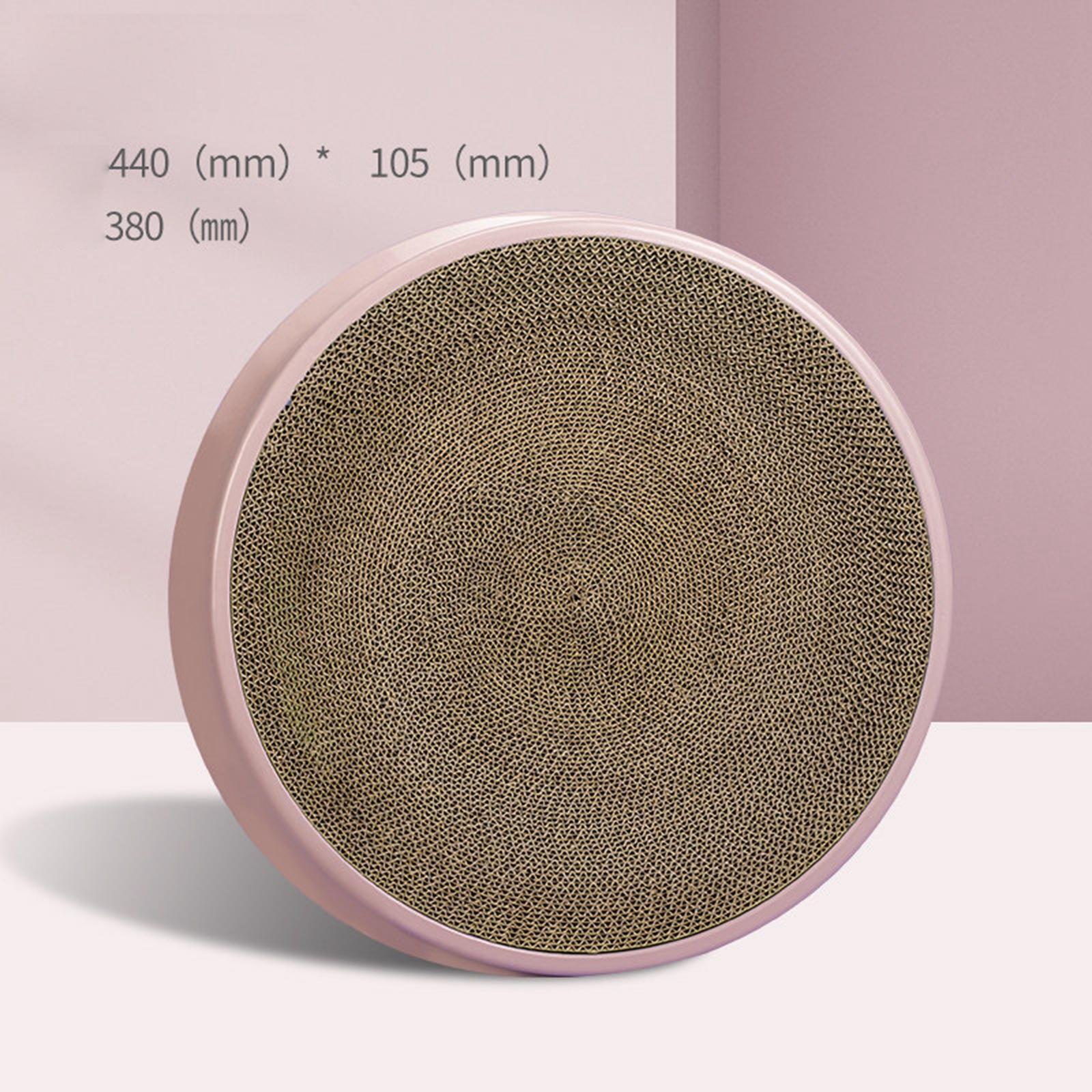 Cat Scratch Pad Reusable Base Durable Scratching Pads Cardboard for Cats Dark