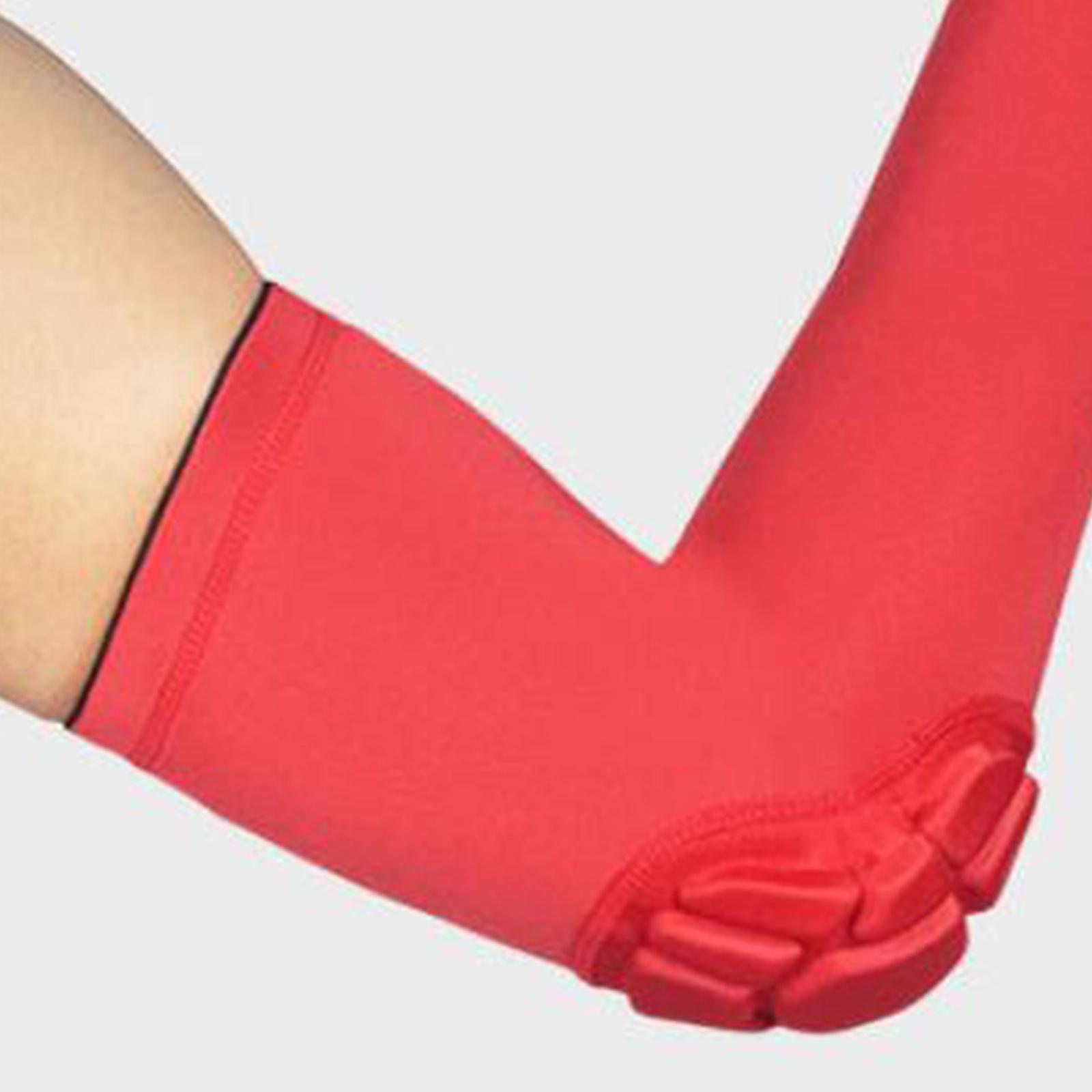 2X Elbow Support Compression Honeycomb Pad Joint Arm Sleeve Sport