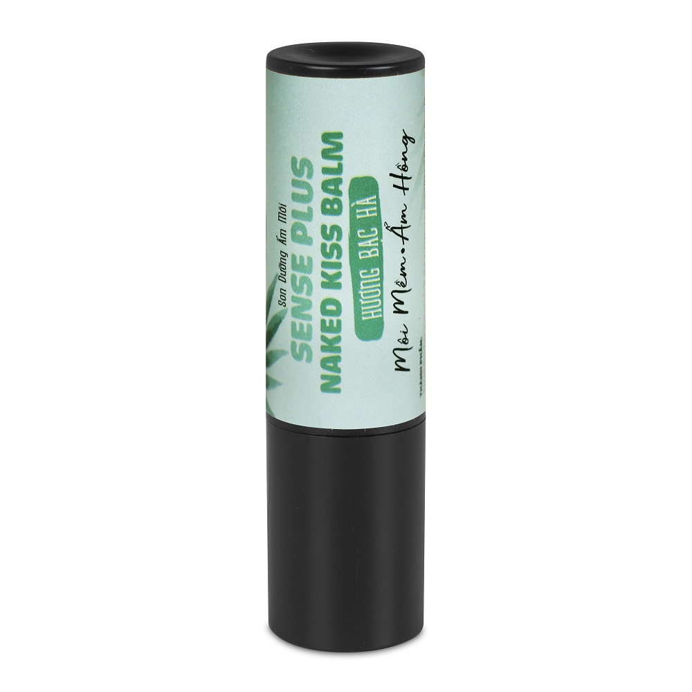 Son Dưỡng Môi Sense Plus Naked Kiss Balm Hương Bạc Hà 3.5G