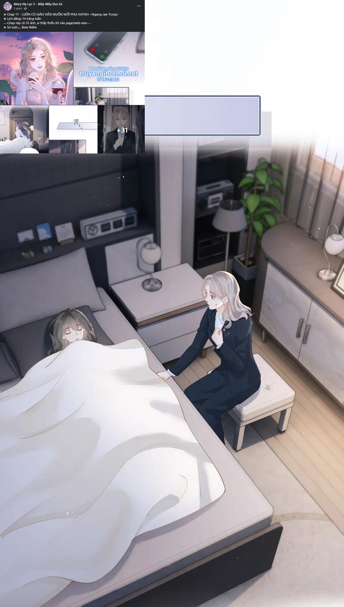 luôn có giáo viên muốn mời phụ huynh chapter 17.1 9