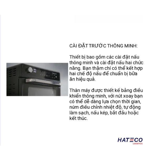 [Hàng chính hãng] Lò nướng kiêm hấp đa năng Cuisinart, model CSO-510HK, dung tích 20L