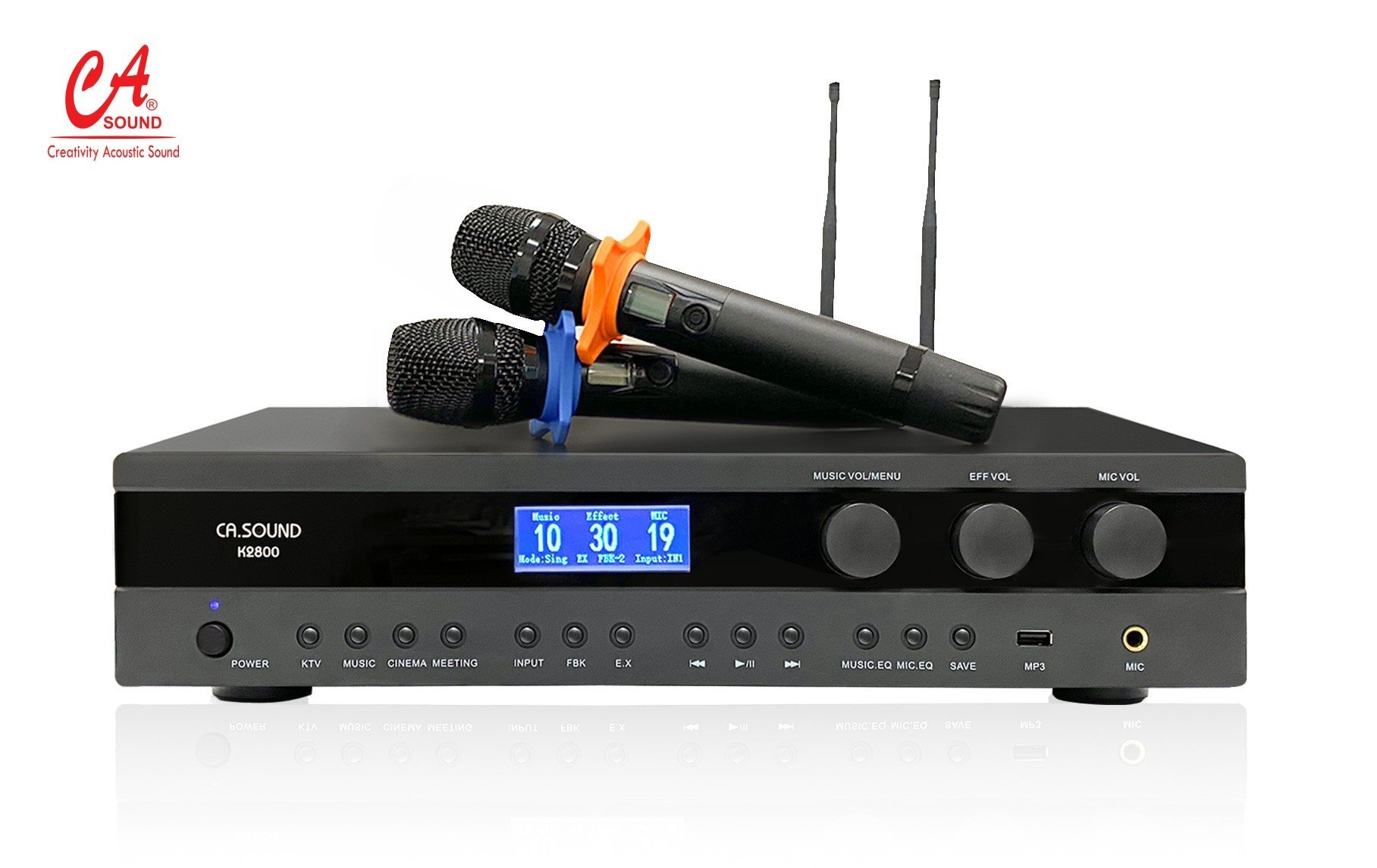 Main 3in1 CAsound K2800 - Hàng chính hãng