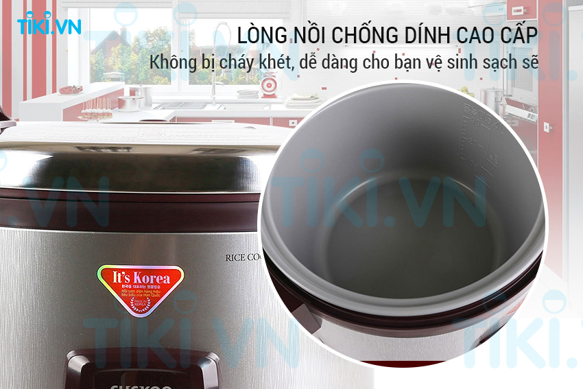 Nồi Cơm Điện Nắp Gài Cuckoo CR-3021 (5.4L) - Hàng Chính Hãng