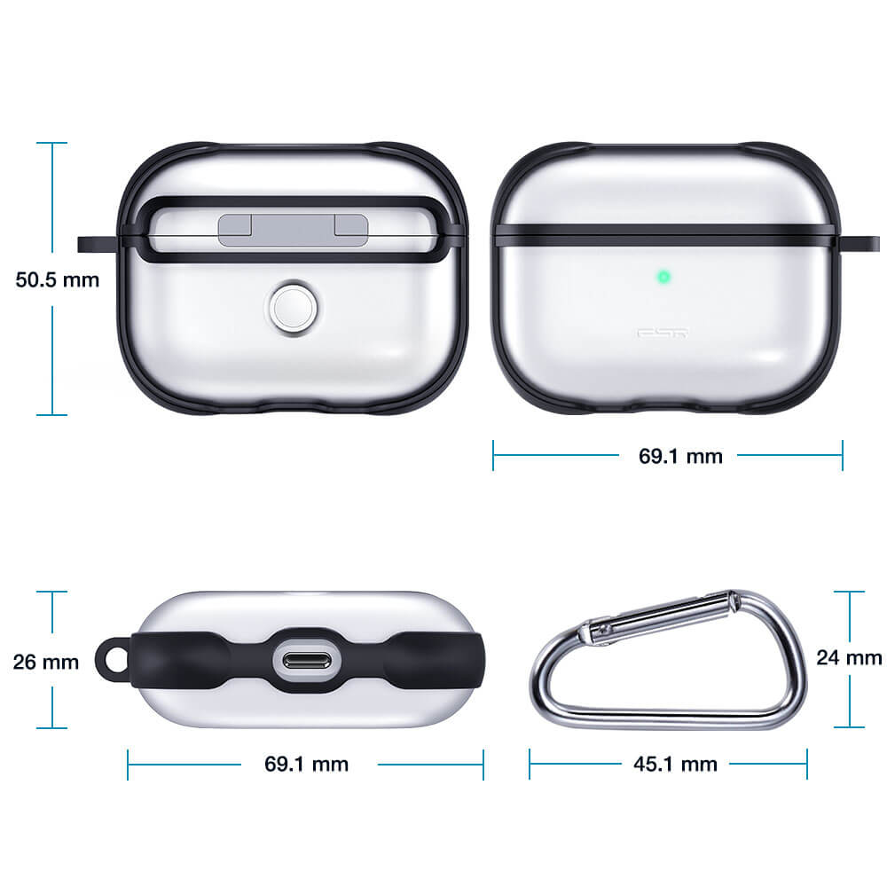 Bao Case Hybrid ESR cho AirPods Pro_Hàng Nhập Khẩu