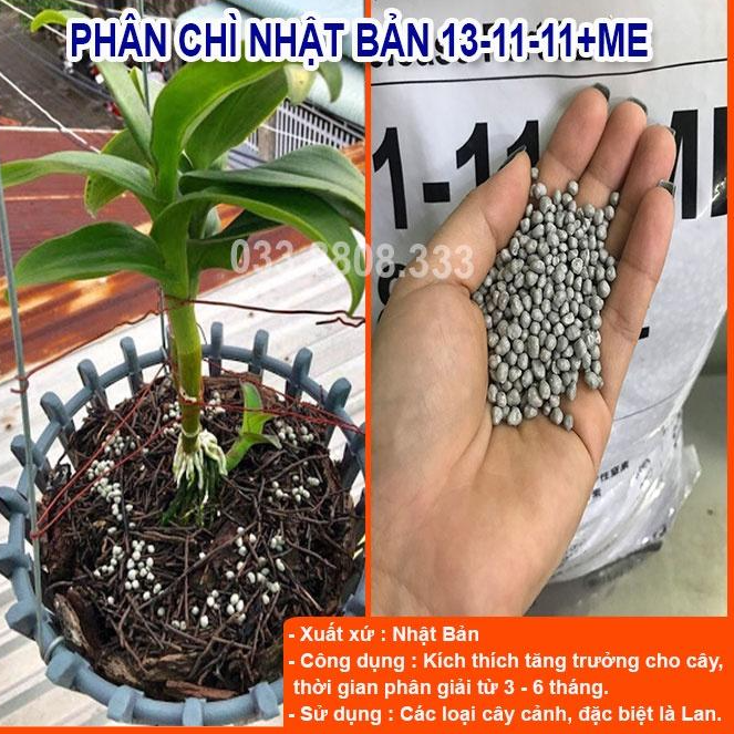 PHÂN CHÌ NHẬT BẢN HI-CONTROL 13-11-11+ME -dùng cho lan, cây cảnh