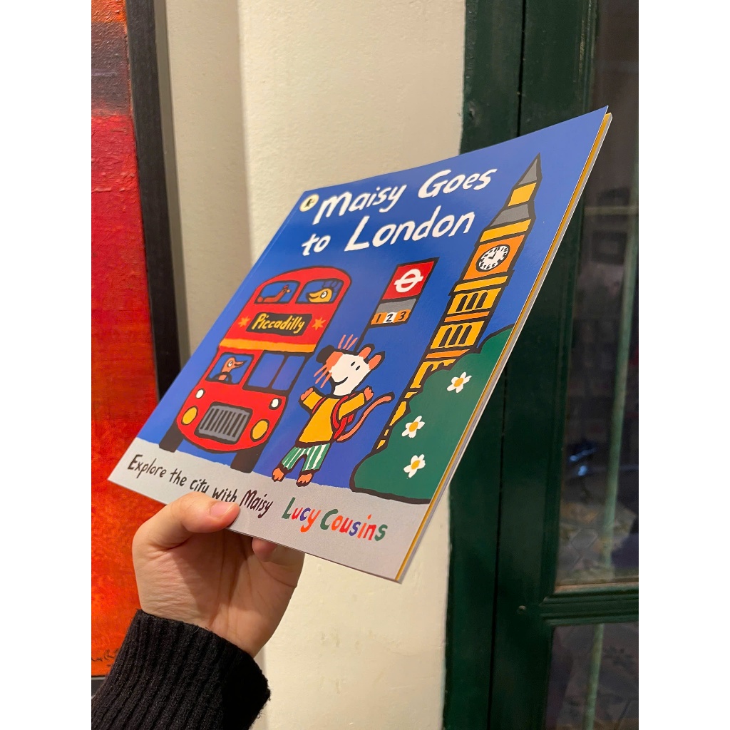 Sách - Maisy Goes to London by Lucy Cousins - Gift for boys and girls aged 3+