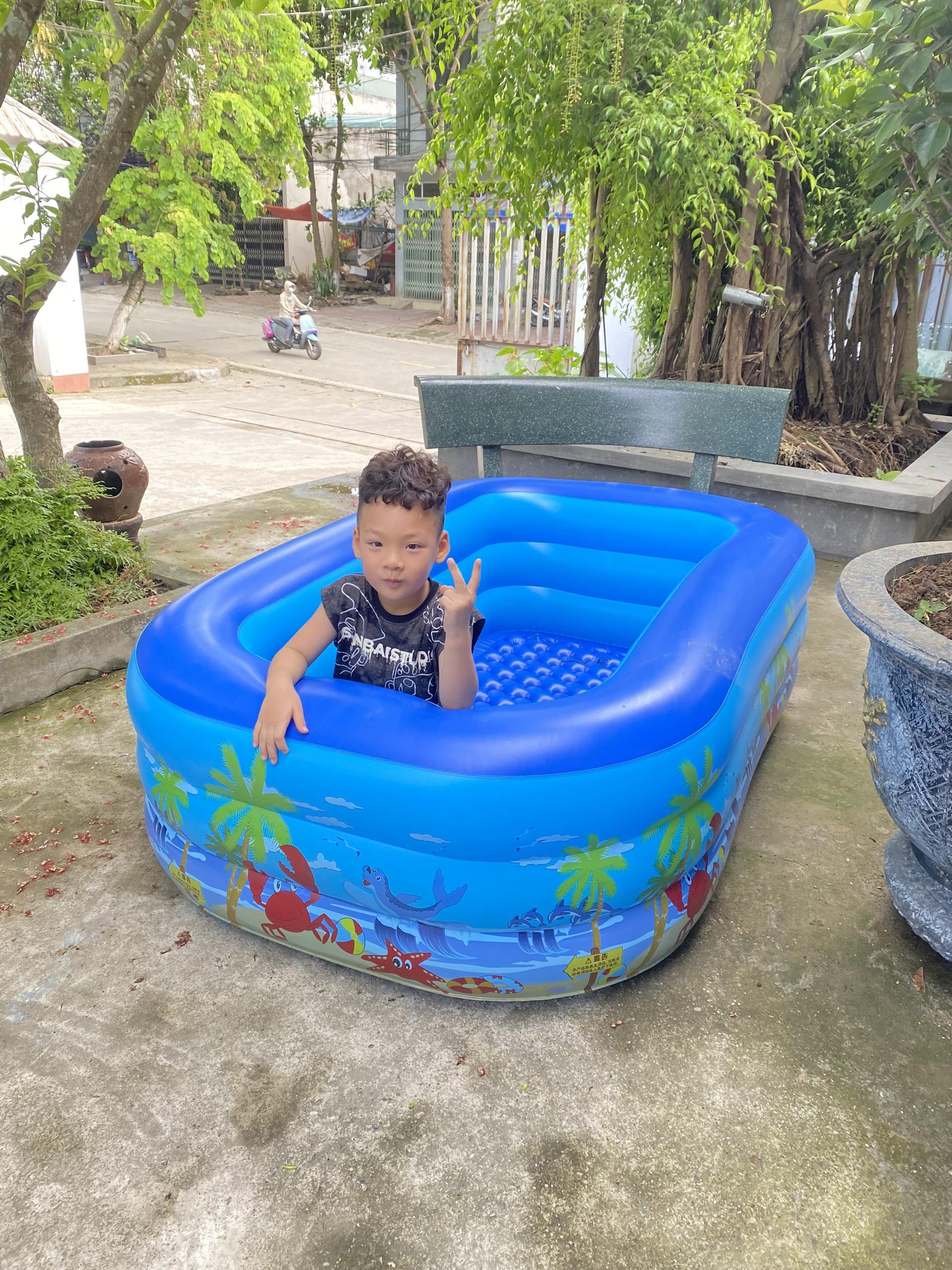Bể phao bơi nhiều kích cỡ cho bé cực kỳ yêu trong mùa hè