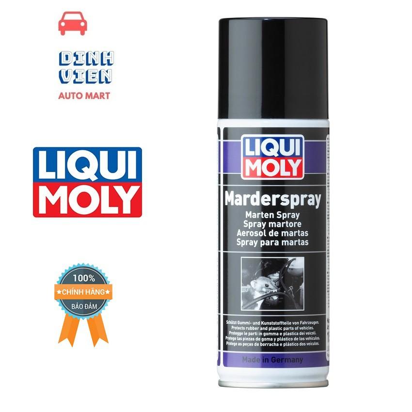 CHAI XỊT CHỐNG CHUỘT - ĐUỔI CHUỘT CHO XE Ô TÔ - XE MÁY LIQUI MOLY MARTEN SPRAY 1515 (200ML) NGĂN CẢN THÂM NGẬP CỦA CHUỘT