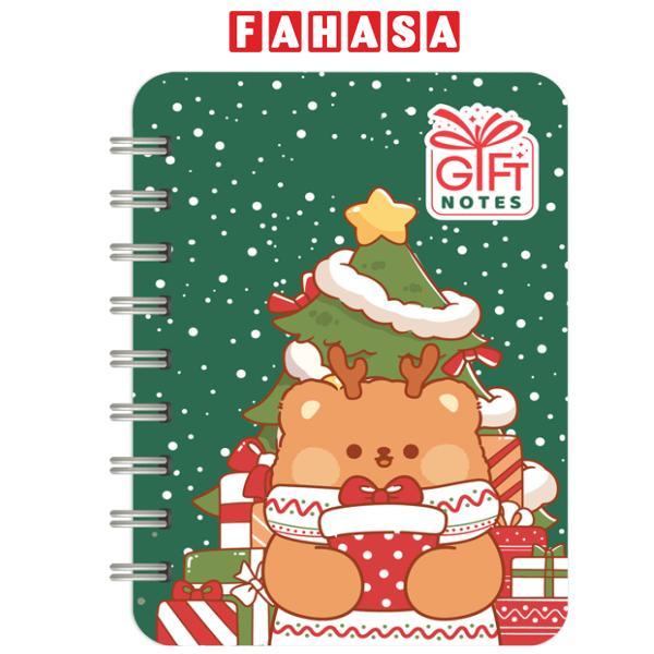 Sổ Lò Xo Moochi Christmas A7 - Kẻ Ngang - 160 Trang 70gsm - The Sun 03