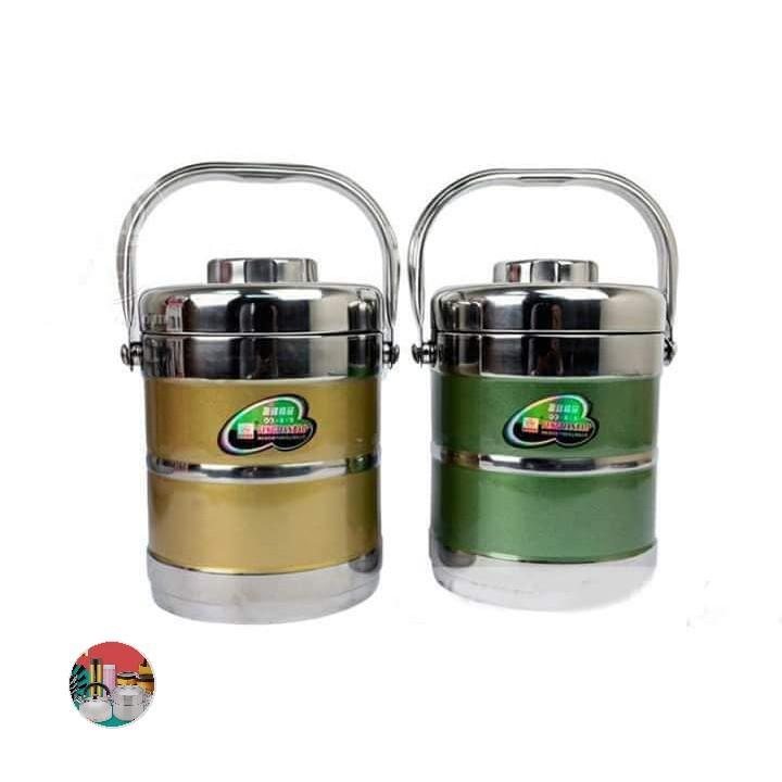 Cặp lồng giữ nhiệt 3 ngăn 100% inox đẹp 1.4L