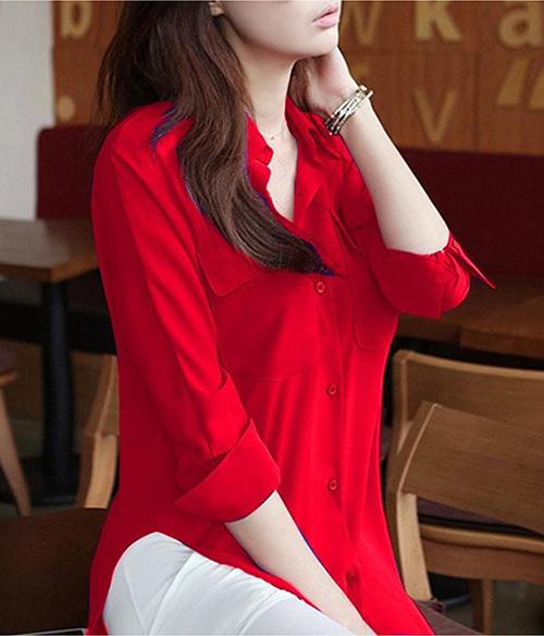 Áo Sơ Mi Nữ Thanh Lịch