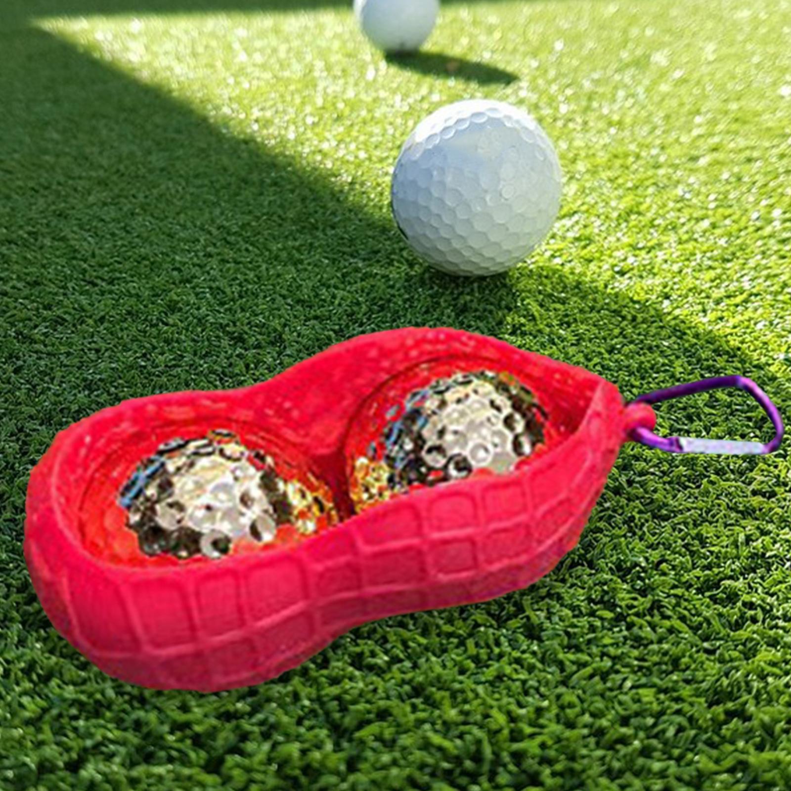 Golf Ball Holder Bag Carrier Sleeve Carry Pouch Men Women