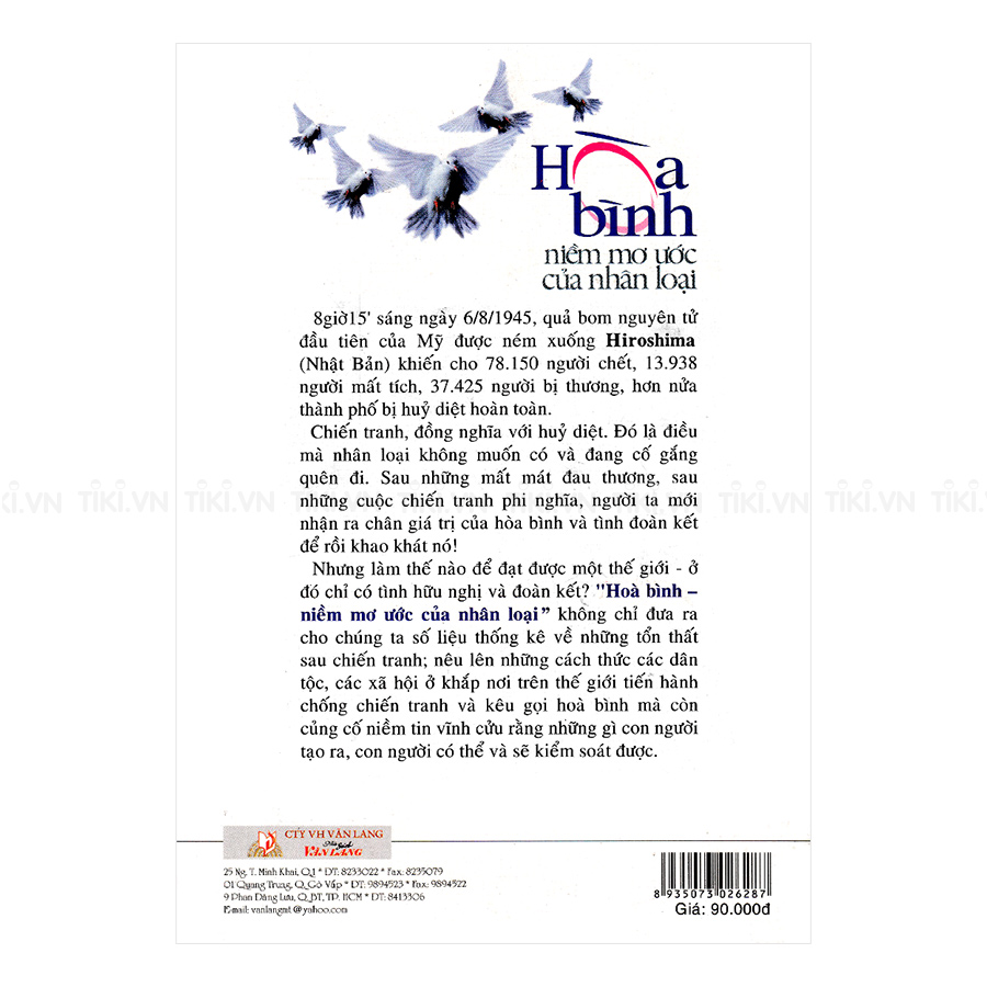 Hòa bình niềm mơ ước của nhân loại