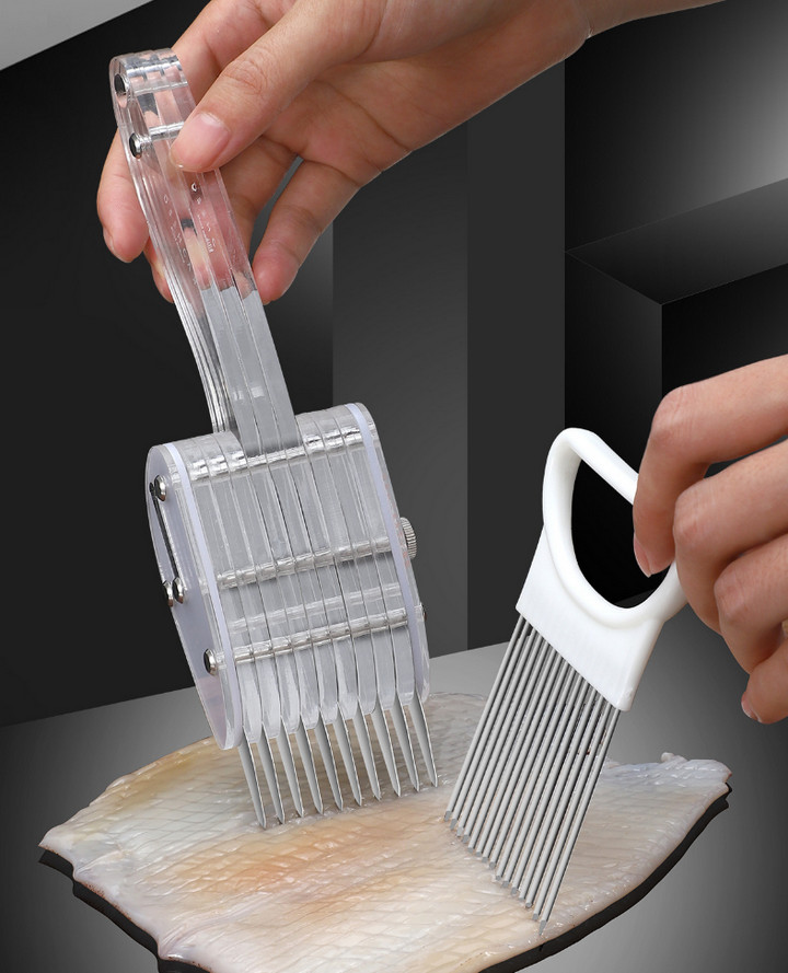 Bộ Dụng Cụ Cắt Khía Thịt Đa Năng KACHEEG DYZII Cao Cấp - Home and Garden